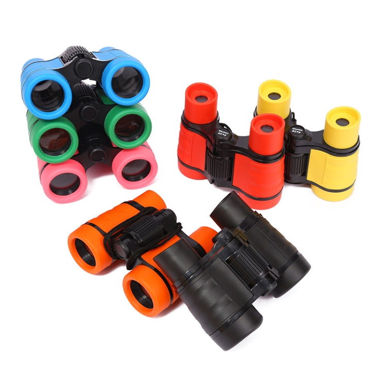 Student Binoculars HD Children Telescope, 2pcs 4X30 Black, 2pcs 4X30 Red, 2pcs 4X30 Orange, 2pcs 4X30 Yellow, 2pcs 4X30 Blue, 2pcs 4X30 Pink, 2pcs 4X30 Green