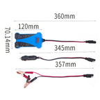 805A 12V Three-In-One Battery Tester Digital Display Tester, Blue, 12V