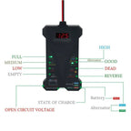 805A 12V Three-In-One Battery Tester Digital Display Tester, Blue, 12V