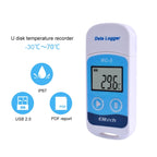 TTE35065 Digital USB Temperature Data Logger for Warehouse Storage, Refrigerated, Cold Storage and Laboratory, TTE35065 – TPU