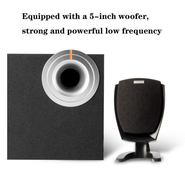 Edifier R201T06 Multimedia Computer Speakers, US Plug, R201T06 Black – TPU