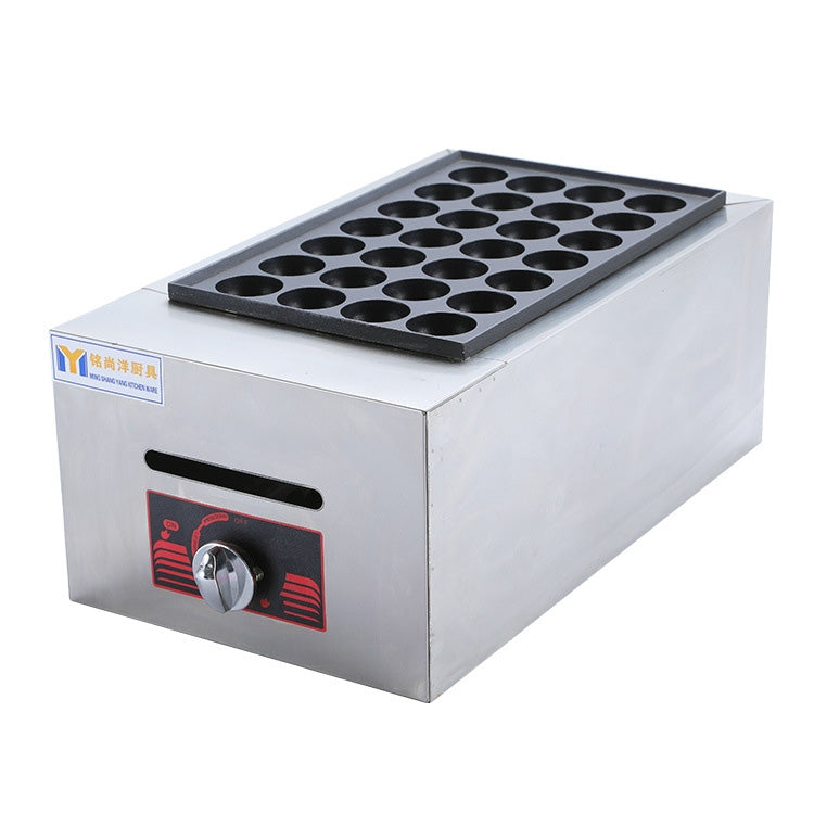 Gas Veneer Fish Ball Stove Takoyaki Making Machine, Gas Veneer Gas Veneer