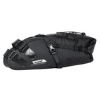Rhinowalk RK19511 Full Waterproof Bicycle Saddle Tail Bag Big Capacity Road Bike Bag, RK19511 Black 10L, RK19512 Black 5L, RK19513 Black 13L