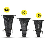 Rhinowalk RK19511 Full Waterproof Bicycle Saddle Tail Bag Big Capacity Road Bike Bag, RK19511 Black 10L, RK19512 Black 5L, RK19513 Black 13L