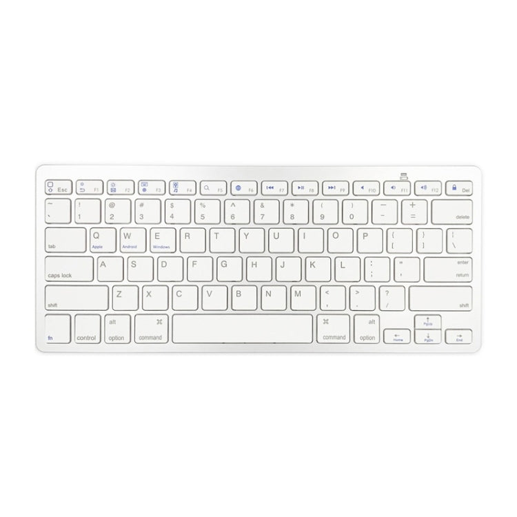X5 Bluetooth 3.0 Wireless 78 Keys Foreign Language Small Language Keyboard, Italian, Traditional Brace, English, Thai – Bluetooth English