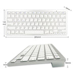 X5 Bluetooth 3.0 Wireless 78 Keys Foreign Language Small Language Keyboard, Italian, Traditional Brace, English, Thai – Bluetooth