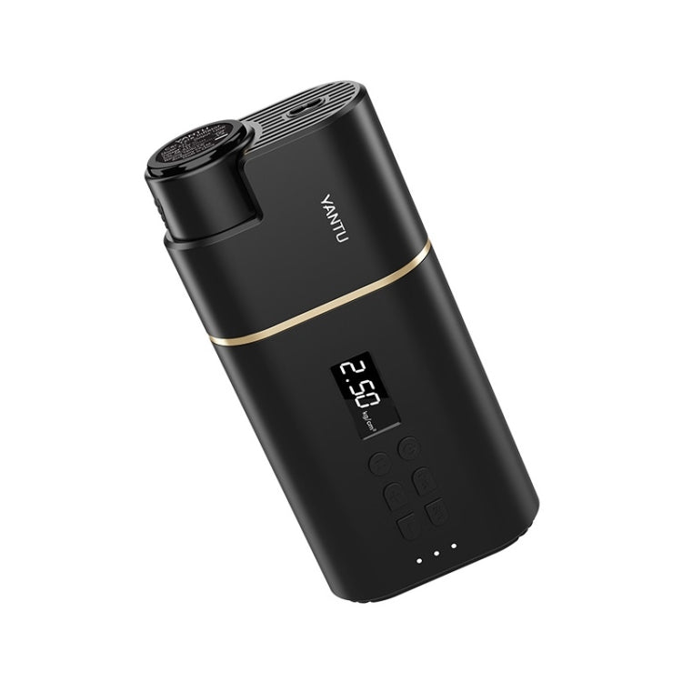 YANTU A31 Car Smart Digital Display Air Pump Electric Portable Tire Pump, Specification：, A31 Wireless Version Black