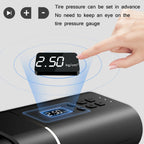 YANTU A31 Car Smart Digital Display Air Pump Electric Portable Tire Pump, Specification：, A31 Wireless Version Black