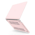 Cream Style Laptop Plastic Protective Case, For MacBook Pro 15 A1707 & A1990 2016, For MacBook Retina 15 A1398 For MacBook Pro 15 A1707 & A1990 2016 Rose Pink