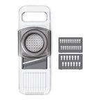 Multi-Function Slicker Kitchen Gadget Potato Slice Grater, Three Knives Gray, Six Knives Gray Three Knives Gray