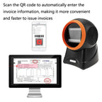 NETUM 2055 Supermarket Cashier Barcode QR Code Scanner Desktop Vertical Scanner, Specification： Regular Version, Enhanced Version, Regular Version