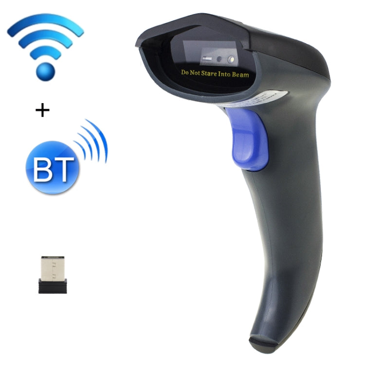 NETUM High-Precision Barcode QR Code Scanner, Model: Wireless, Wired, Wireless, Bluetooth + 2.4G + Wired – Bluetooth, TPU Bluetooth + 2.4G + Wired