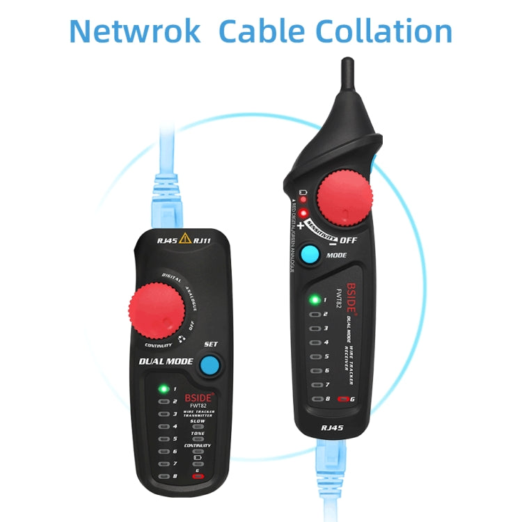 BSIDE FWT82 Analog And Digital Dual-Mode Anti-Interference Intelligent Line Finder Network Cable Tracker – Durable Build, Easy to Use
