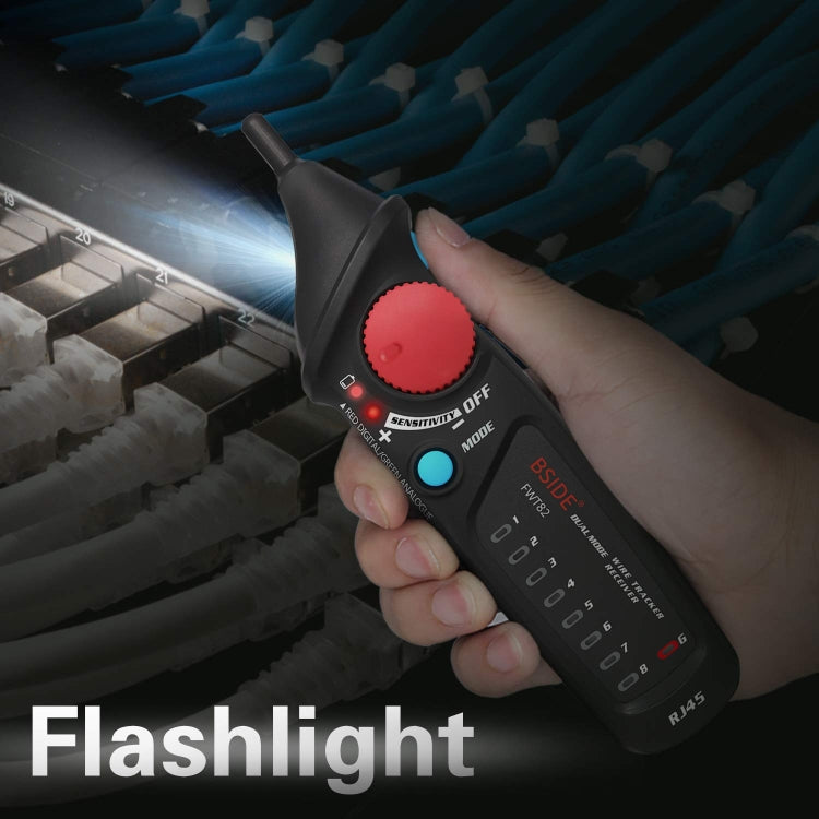 BSIDE FWT82 Analog And Digital Dual-Mode Anti-Interference Intelligent Line Finder Network Cable Tracker – Durable Build, Easy to Use