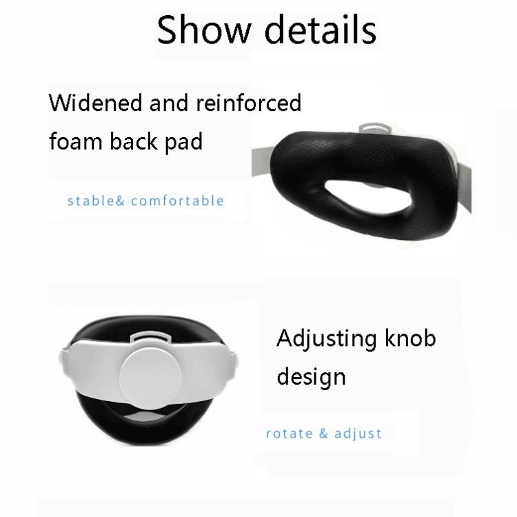 Comfortable Ergonomic VR Headset For Oculus Quest2, Headset – Leather