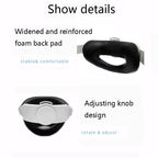 Comfortable Ergonomic VR Headset For Oculus Quest2, Headset – Leather