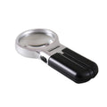 Th7006 Multi-Function Folding Magnifying Mirror With LED Lamp Hold Bracket Two-Purpose Reading Repair Acrylic 3 Times Magnifier, Th7006 Th7006