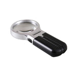 Th7006 Multi-Function Folding Magnifying Mirror With LED Lamp Hold Bracket Two-Purpose Reading Repair Acrylic 3 Times Magnifier, Th7006 Th7006