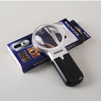 Th7006 Multi-Function Folding Magnifying Mirror With LED Lamp Hold Bracket Two-Purpose Reading Repair Acrylic 3 Times Magnifier, Th7006