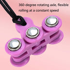 Weighted Fitness Hoop Abdomen Circle, Specification:, 19 Knots (Pink), 19 Knots (Blue), 28 Knots (Purple), 28 Knots (Pink), 28 Knots (Blue)