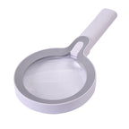 XT-8013 With 29 LED Lights 3 Gelling Touch Switch Magnifier 2 Times / 13 Times Hand-Held Magnifying Glass, XT-8013 (White+Gray), XT-8013(White+Dark Blue) XT-8013 (White+Gray) White+Gray