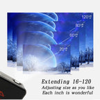 C6 1G+8G Android System Intelligent DLP HD Mini Projector Portable Home Mobile Phone Projector，, US Plug (Black), EU Plug (Black), UK Plug (Black), AU Plug (Black), US Plug (White), AU Plug (White)