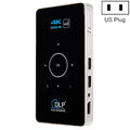 C6 2GB+32GB Android Smart DLP HD Projector Mini Wireless Projector, US Plug (Black), EU Plug (Black), UK Plug (Black), AU Plug (Black), US Plug (White), UK Plug (White), AU Plug (White) US Plug (Black)