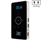 C6 2GB+32GB Android Smart DLP HD Projector Mini Wireless Projector, US Plug (Black), EU Plug (Black), UK Plug (Black), AU Plug (Black), US Plug (White), UK Plug (White), AU Plug (White) US Plug (Black)