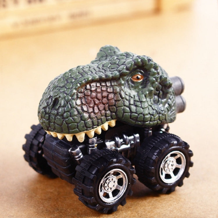 3 PCS Children's Gift Dinosaur Toy Car Model Pull Back Mini Toy Car Tyrannosaurus