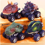 3 PCS Children's Gift Dinosaur Toy Car Model Pull Back Mini Toy Car