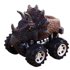 3 PCS Children's Gift Dinosaur Toy Car Model Pull Back Mini Toy Car