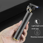 Hollow T-Shaped Steel Head Hair Trimmer USB Charging Carving Electric Hair Clipper, Steel Head (Gold), Steel Head (Silver), Steel Head (Gradient), Steel Head (Black)