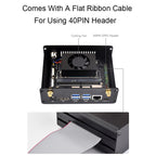 Waveshare 25334 For Jetson Orin Aluminum Alloy Case With Camera Holder, 25334