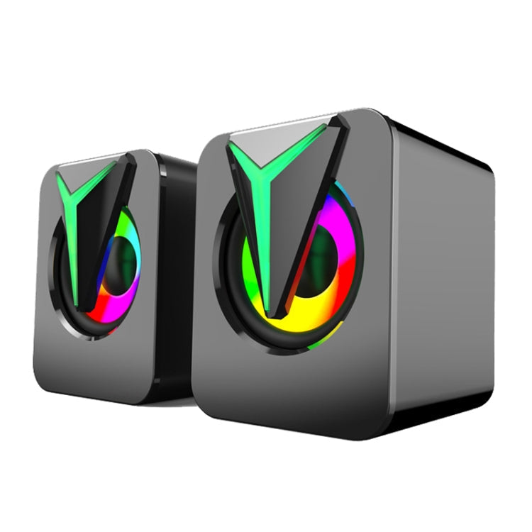 FT-25-1 RGB Colorful Lighting Desktop Computer Speaker – TPU Default Title