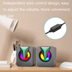 FT-25-1 RGB Colorful Lighting Desktop Computer Speaker – TPU