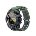Waterproof Sports Smart Watch EX16S Camouflage Outdoor Bluetooth Remote... Camouflage Green