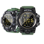 Waterproof Sports Smart Watch EX16S Camouflage Outdoor Bluetooth Remote...