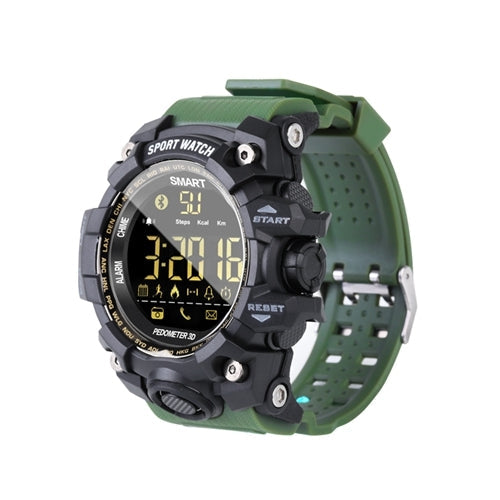 Waterproof Sports Smart Watch EX16S Camouflage Outdoor Bluetooth Remote... Green