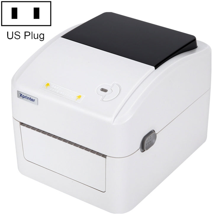 Xprinter XP-420B 108mm Express Order Printer Thermal Self-Adhesive Label Printer, USB+Bluetooth, USB+WIFI, USB+LAN Port – Bluetooth USB+LAN Port US Plug