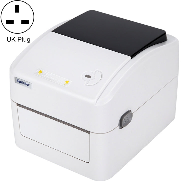 Xprinter XP-420B 108mm Express Order Printer Thermal Self-Adhesive Label Printer, USB+Bluetooth, USB+WIFI, USB+LAN Port – Bluetooth USB+LAN Port UK Plug