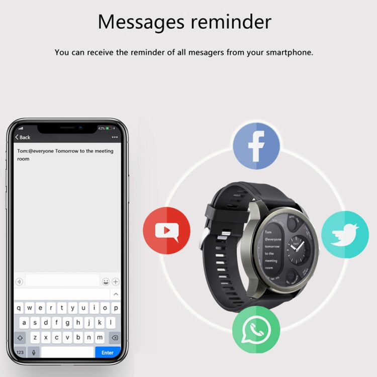 T3 Smart Watch – IP68 Waterproof