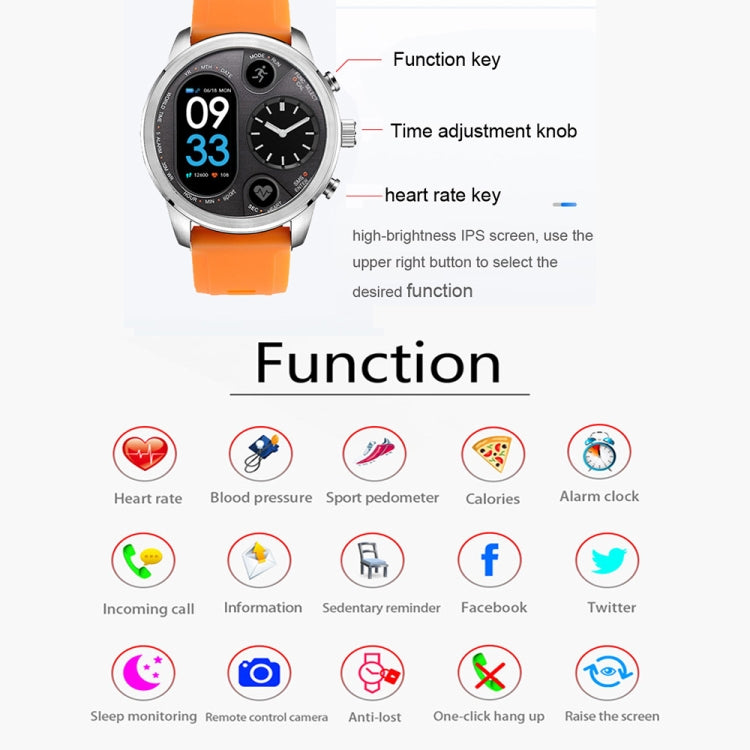 T3 Smart Watch – IP68 Waterproof