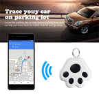 2 PCS HYC-09 Dog Paw Bluetooth Anti-Lost Device Pet Tracking Locator Keychain Smart Search Two-Way Alarm, Dog Paw Light Blue, Dog Paw Green, Dog Paw Pink, Dog Paw Red, Dog Paw Dark Blue, Dog Paw Dark Gray, Dog Paw Black, Dog Paw White
