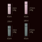 Children Student Insulation Water Cup Portable Mini Stainless Steel Insulation Cup, Specification:, Antibacterial Cup 150ml (Pink)