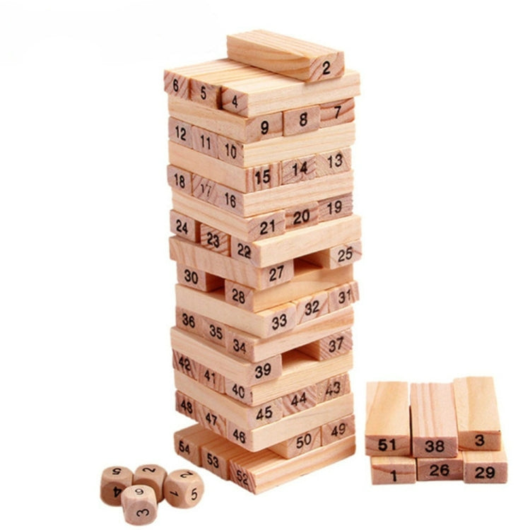 54pcs /Set Childrens Educational Building Block Toys Stacking Game Default Title