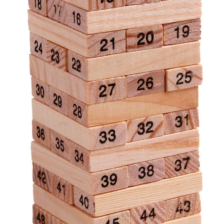 54pcs /Set Childrens Educational Building Block Toys Stacking Game