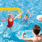 Beach Toys Adult Children Parent-Child Swimming Pool Playing Inflatable Beach Ball Toys, Style:, 52133 Volleyball Net + Ball, 52123 Handball Door + Ball, 2 in 1 Set + 2 Balls, 3 in 1 Set + 3 Balls