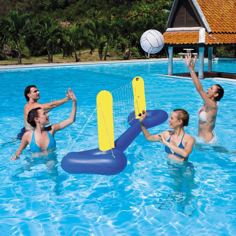 Beach Toys Adult Children Parent-Child Swimming Pool Playing Inflatable Beach Ball Toys, Style:, 52133 Volleyball Net + Ball, 52123 Handball Door + Ball, 2 in 1 Set + 2 Balls, 3 in 1 Set + 3 Balls