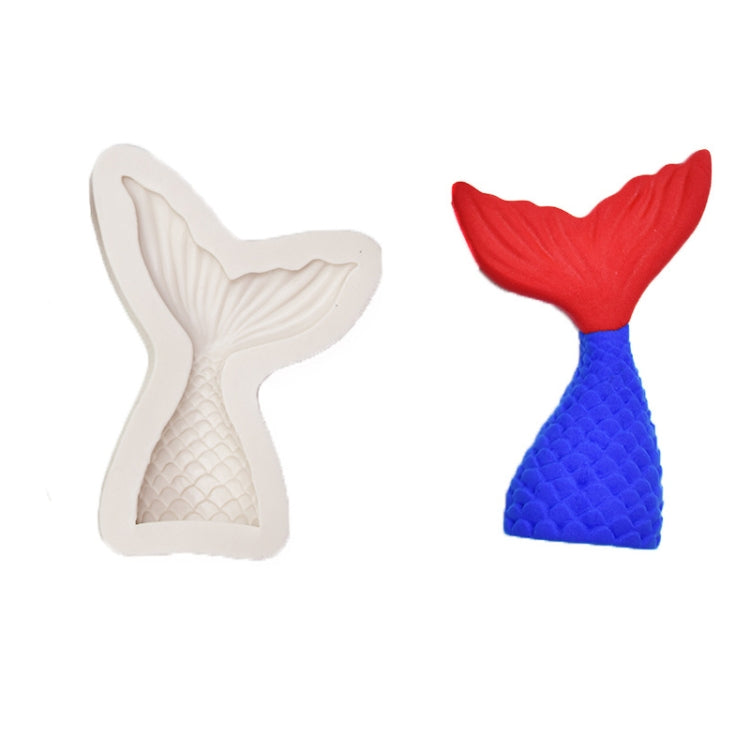 Mini Mermaid Tail Liquid Silicone Mold Fondant Baking Mold, Small (Pink) 15-95, Large (Pink) 15-94, Small (Gray) 15-95, Large (Gray) 15-94 – Durable Build, Easy to Use Small (Gray) 15-95
