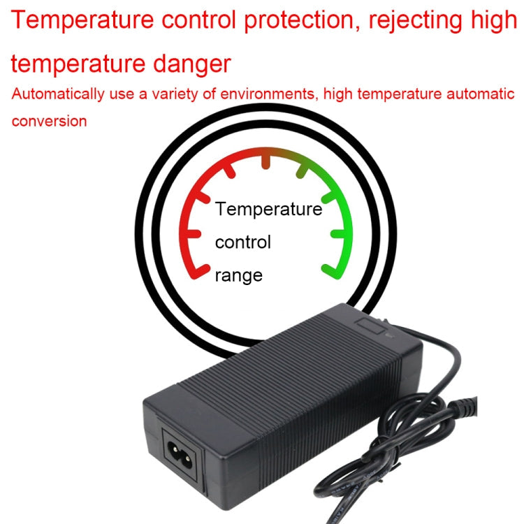 84W 42V/2A Electric Vehicle Intelligent Temperature Control Heat Dissipation Charger, DC Head, 3-core Head, Canon Head